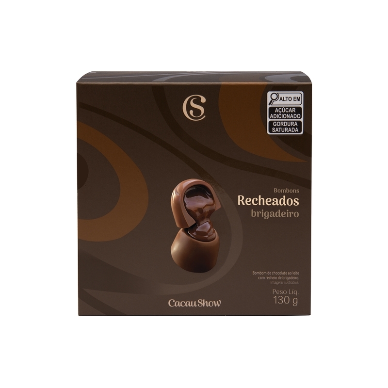 Cubo com Bombons de Chocolate ao Leite 130g