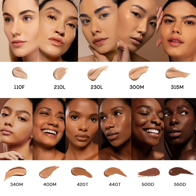 Base Líquida 340M Média Semi-Matte - Skin Foundation Océane Edition 35ml - foto 3