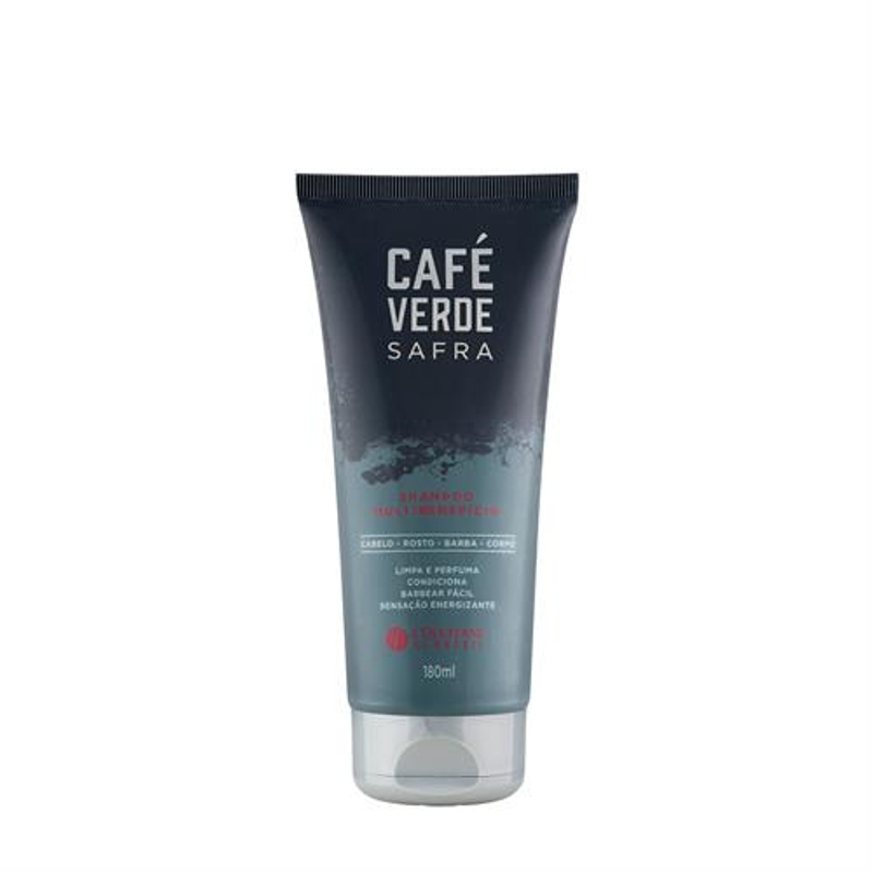 Shampoo Multibenefício Café Verde Safra 180ml
