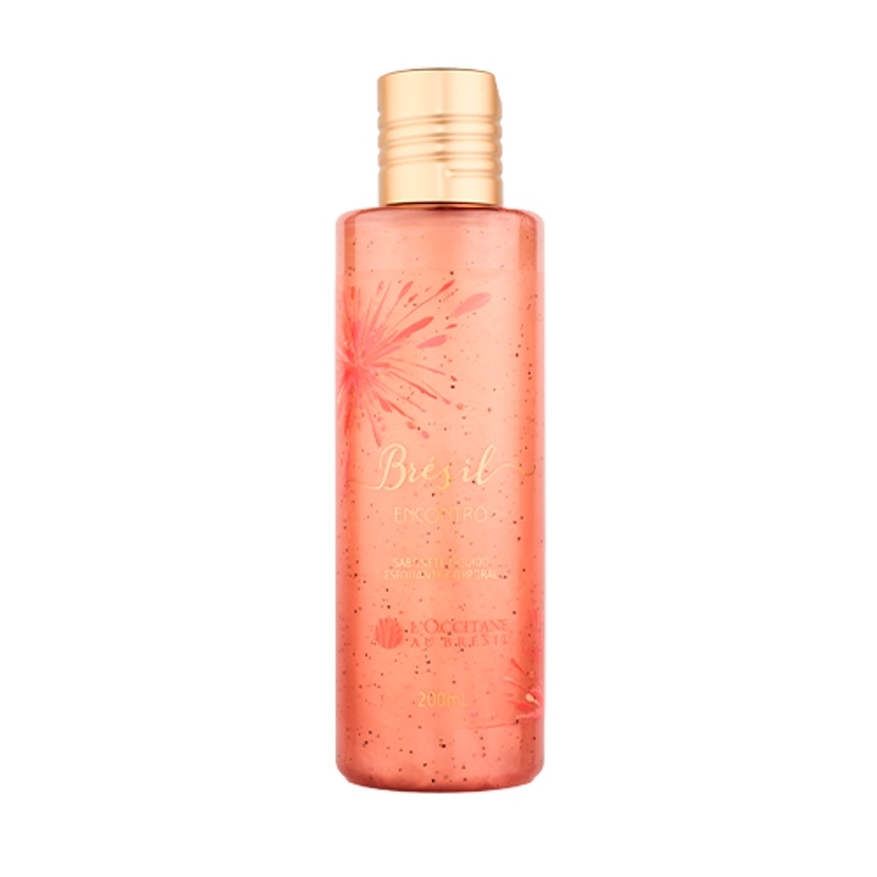 Sabonete Líquido Esfoliante Corporal Brésil Encontro 200ml