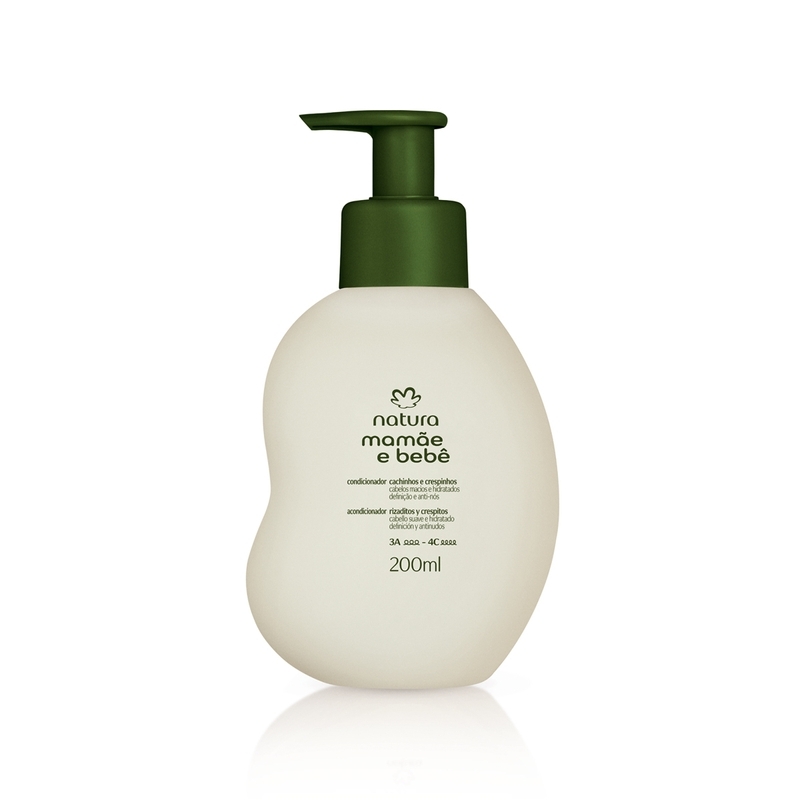 Condicionador Infantil de 0 a 4 anos Natura Mamãe e Bebê 200ml