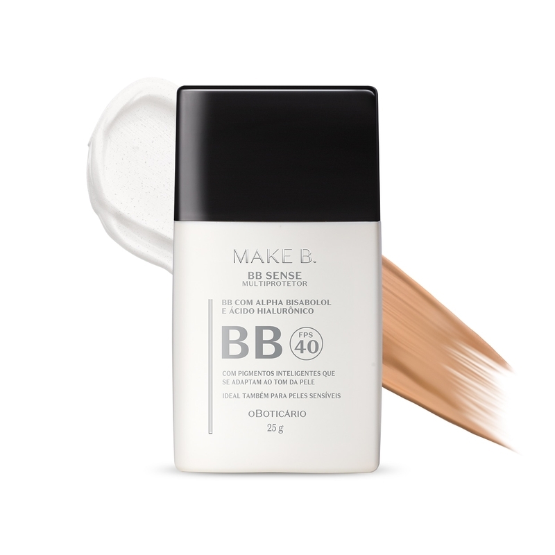 BB Cream  Multiprotetor FPS40  Make B. Sense Cor 3 25g