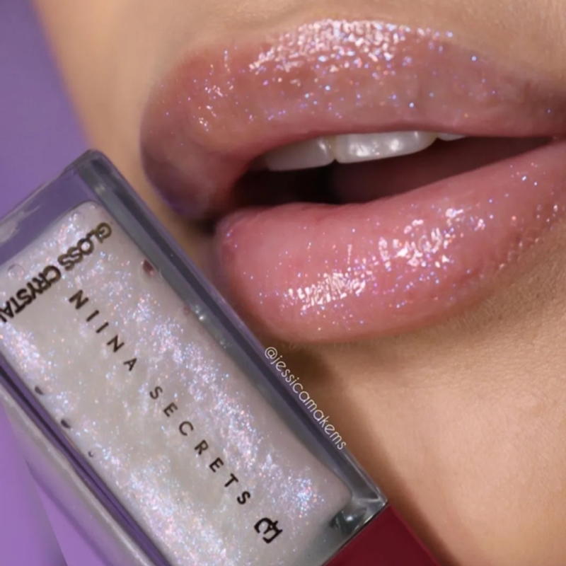 Gloss Crystal Holográfico Moon Stone Niina Secrets 7Ml