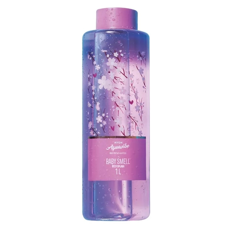 Aquavibe Refrescantes Body Splash Baby Smell 1 Litro