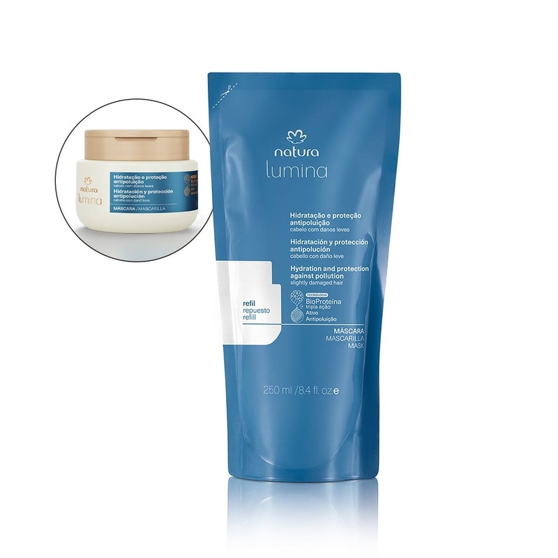 Lumina refil condicionador máscara hidratação 250ml - 250 ml