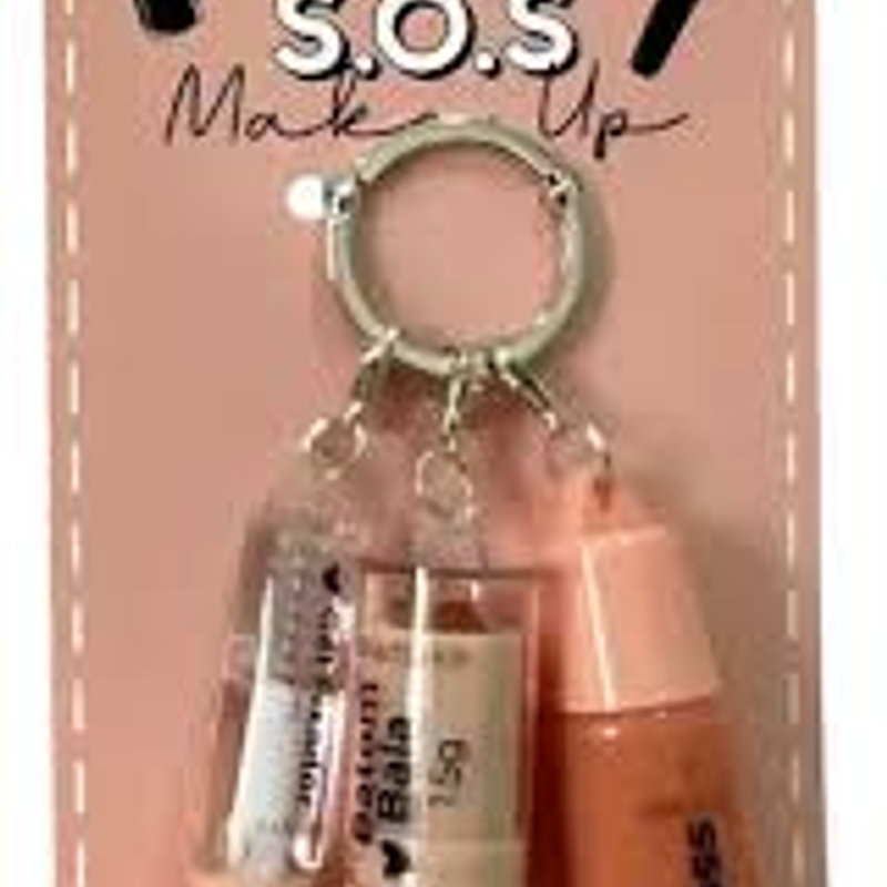 Kit S.O.S Make Up Chaveiro Mia Make - Cor 1 Nude