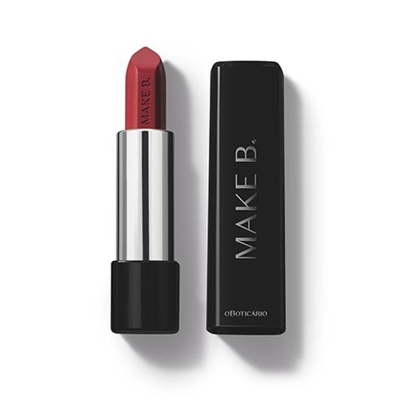 Batom Cremoso Nude Malva Make.B 3,6g