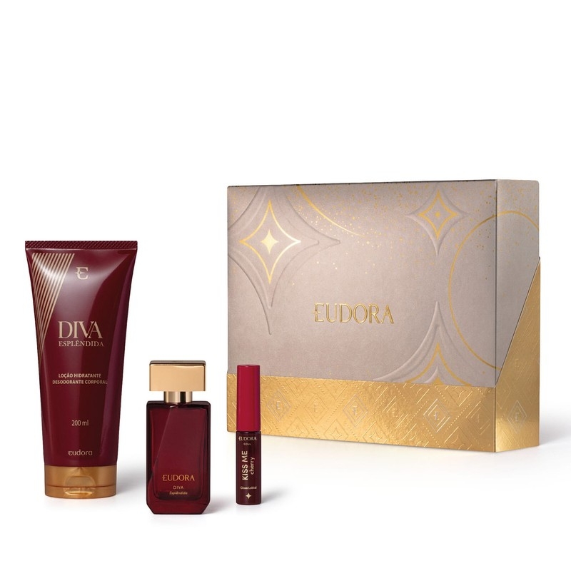 Kit Presente Natal Diva Esplêndida (3 Itens)