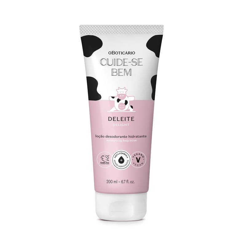 Loção Desodorante Hidratante Cuide-Se Bem Deleite 200Ml