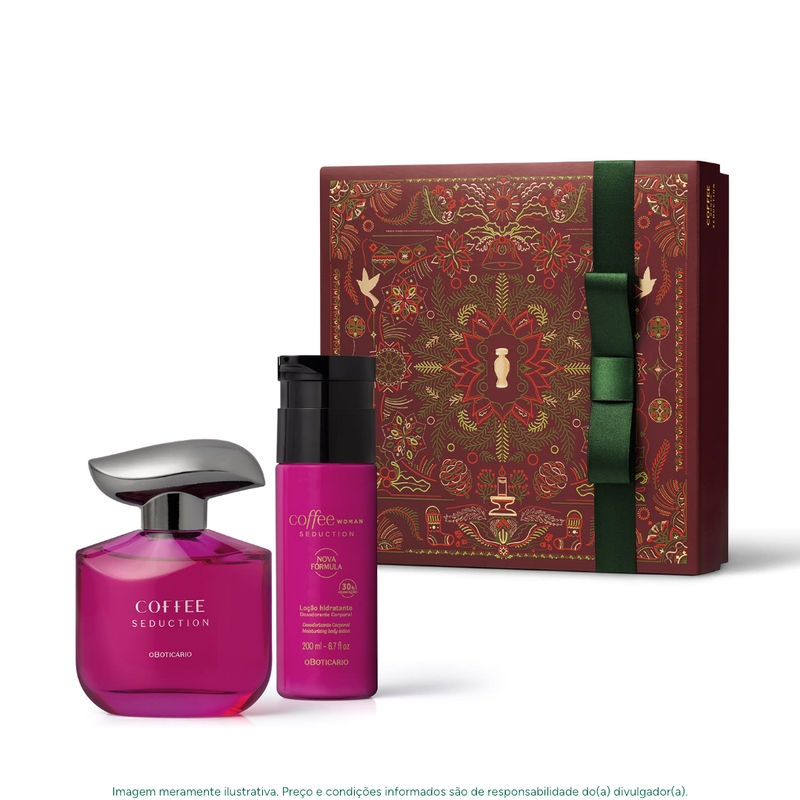 Kit Presente Coffee Woman Seduction Natal 2026