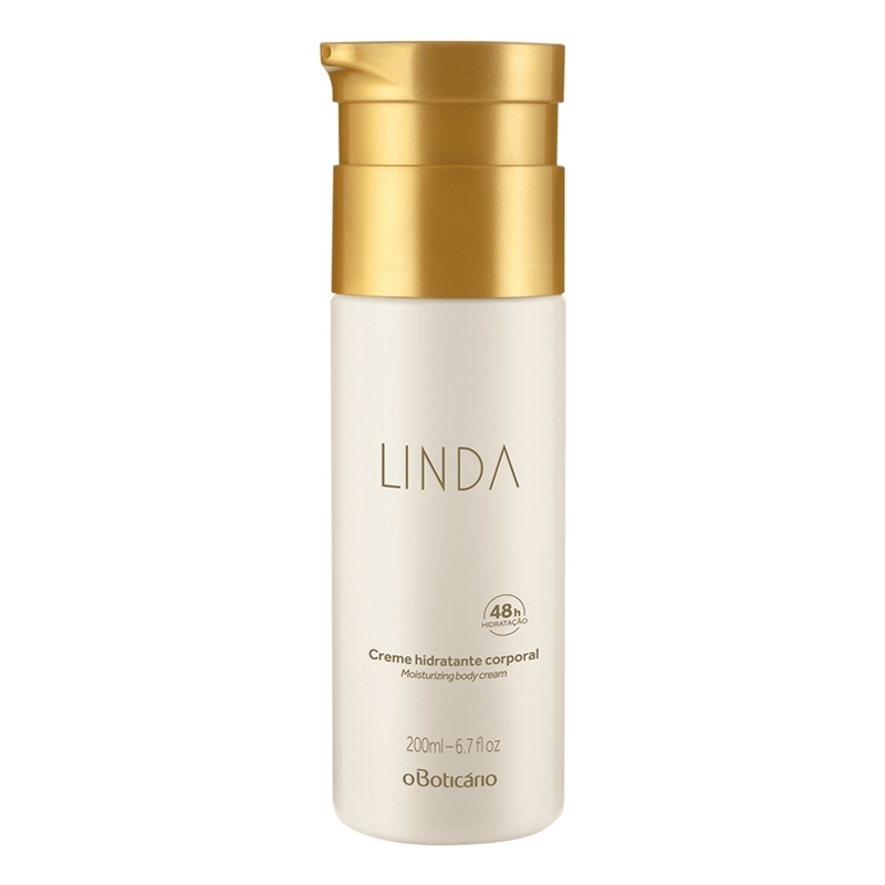 Creme Hidratante Desodorante Corporal Linda 200Ml