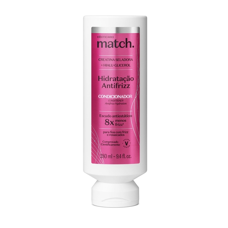 Condicionador Match Hidratação Antifrizz 280Ml