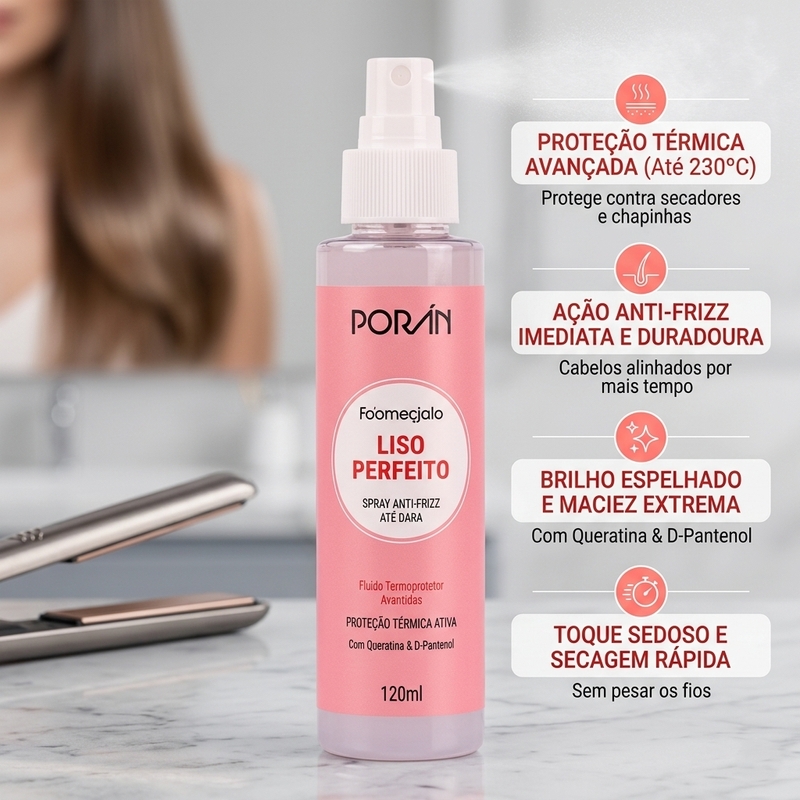 Spray Anti Frizz Liso Perfeito - 120ml - foto 2