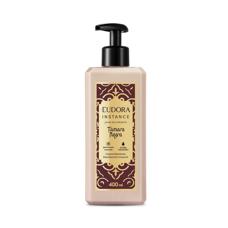 Hidratante Instance Tâmara Negra 400ml FLORAL AMBARADO