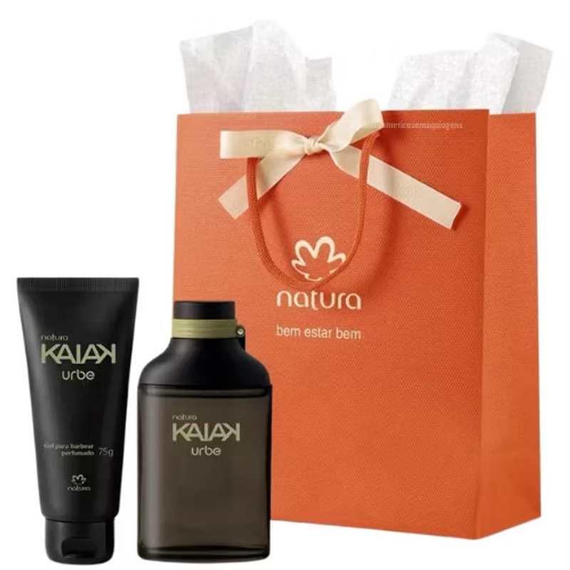 Kit KAIAK urbe Perfume + Shampo Cabelo E Corpo