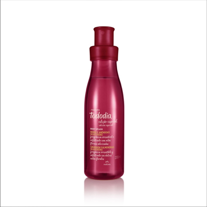 Body Splash Desodorante Colônia Tododia Romã e Amêndoas Glaceadas - 200ml