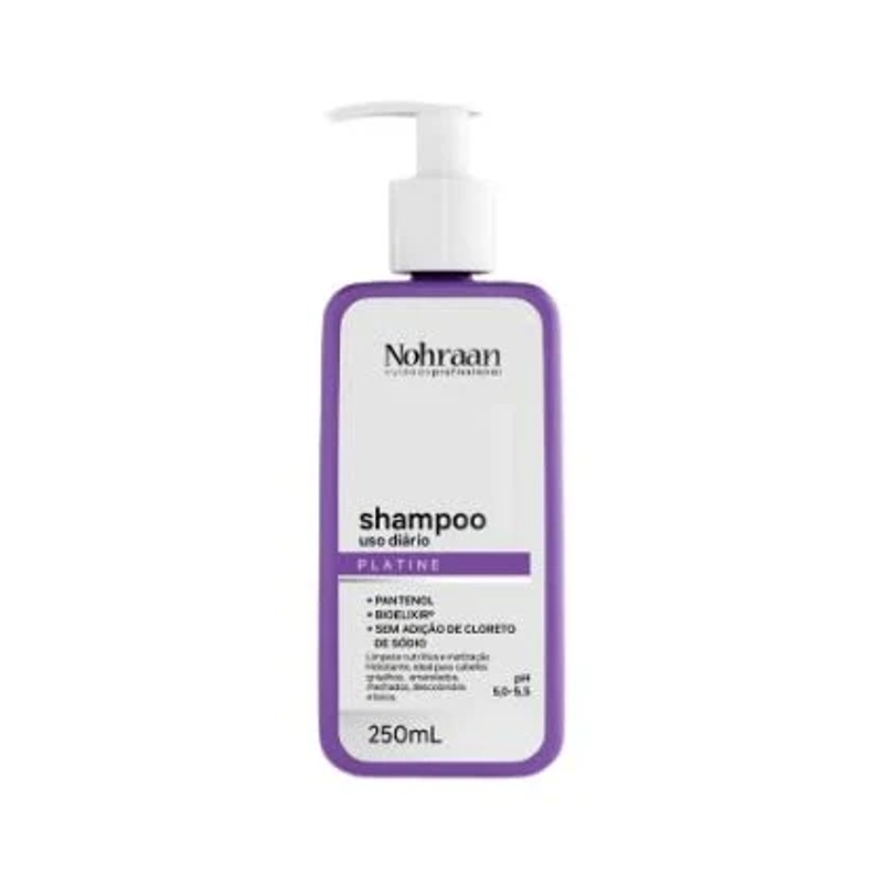 Shampoo Uso Diário Platine Nohraan - 250ml