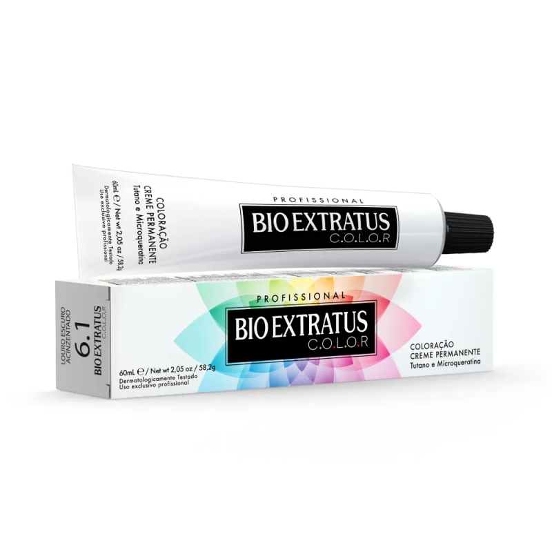 Coloração 6.1 - Louro Escuro Acinzentado 60mL
