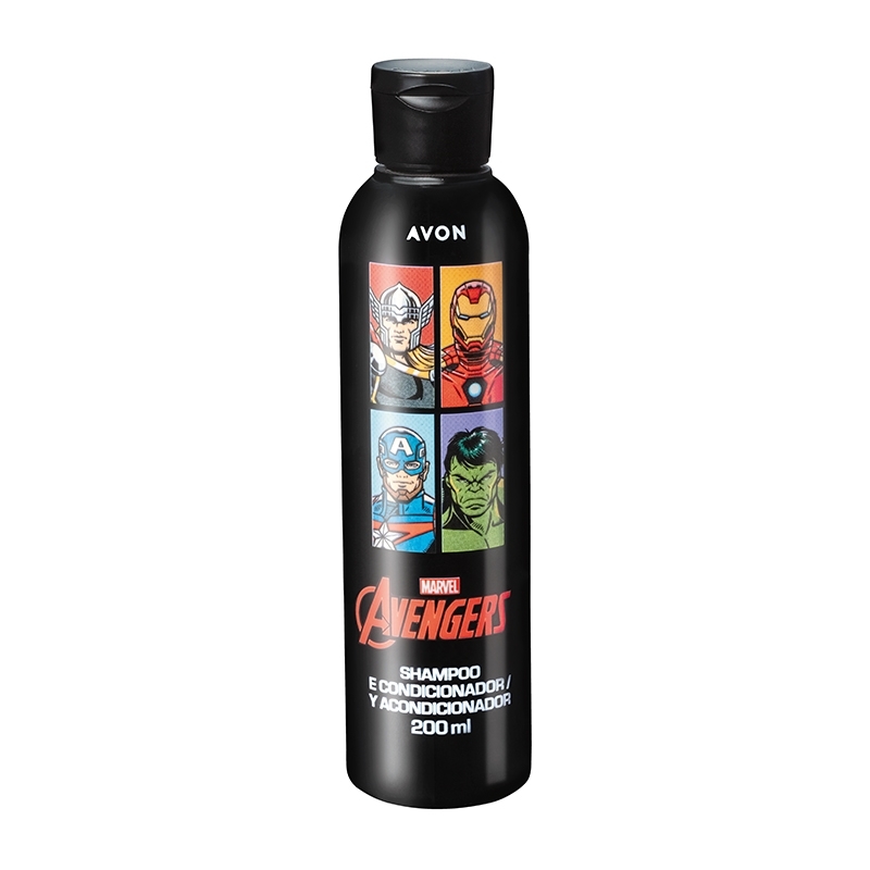 Shampoo e Condicionador 2 em 1 Vingadores - 200 ml