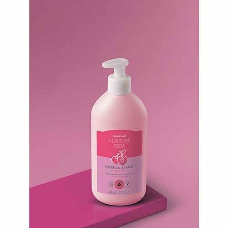 Loção Hidratante Desodorante Corporal Cuide-Se Bem Cereja Livre 400Ml