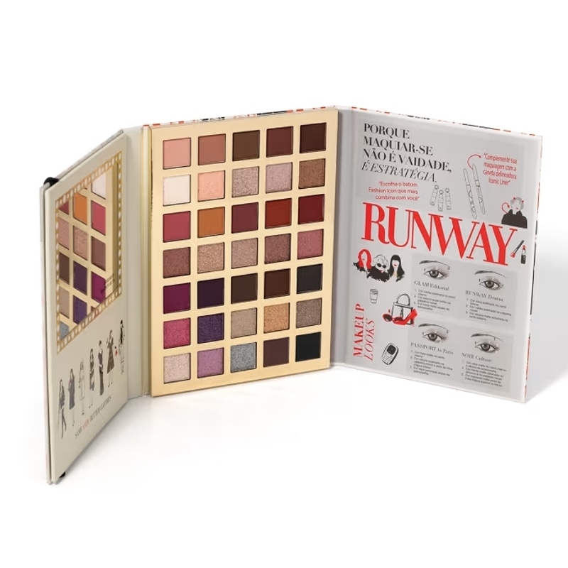 Palette de Sombras Eudora Make O Diabo Veste Prada Runway Magazine 28g - Oferta Válida Apenas No Pix