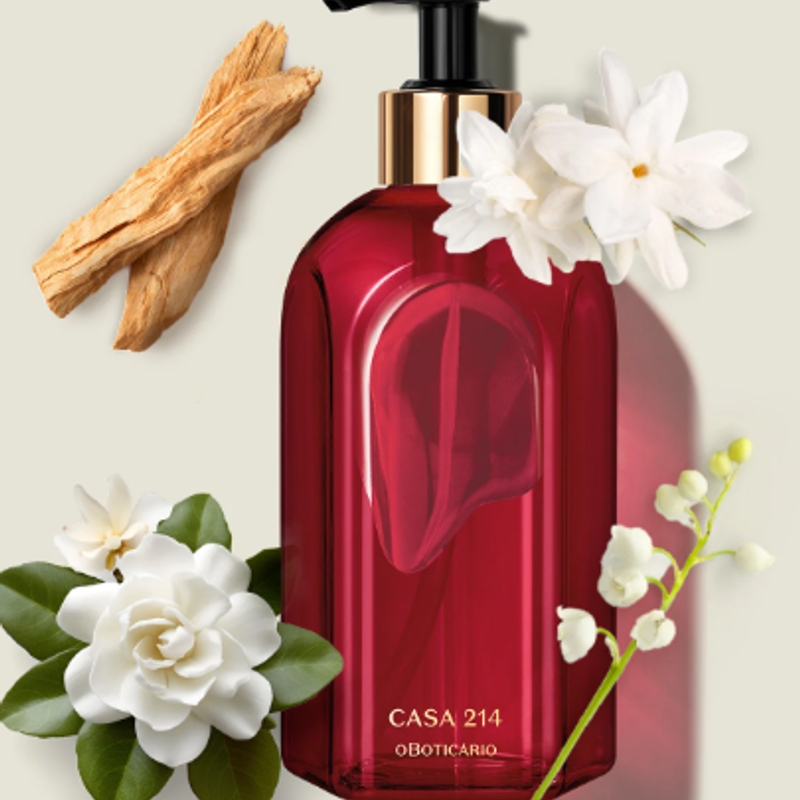 Sabonete Líquido Casa 214 Gardênia Imperial 400ml - foto 2