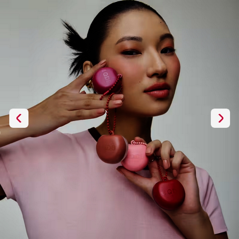 Batom E Blush Multifuncional Marrom Cacau Matcha Mochi Blur 3,5G - foto 4