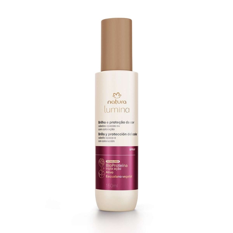 Spray Lumina Anti Desbotamento para Brilho para Proteção da Cor - 150 ml