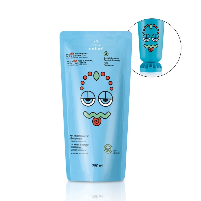 Refil Condicionador Infantil Lisos e Ondulados Naturé 250ml - 250 ml