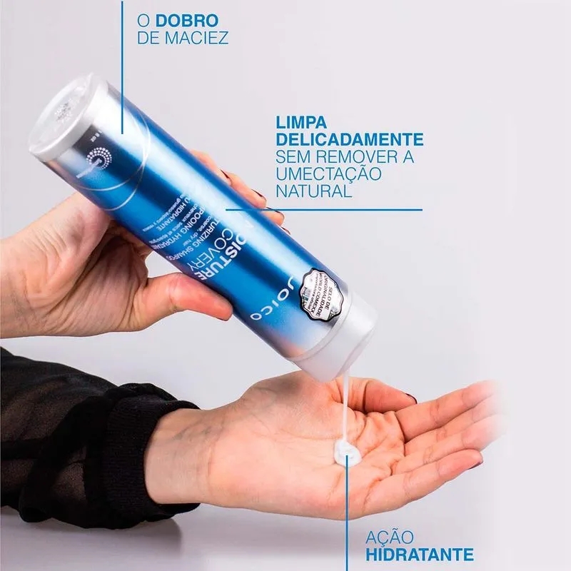 Joico Moisture Recovery - Shampoo Hidratante 300ml - foto 3