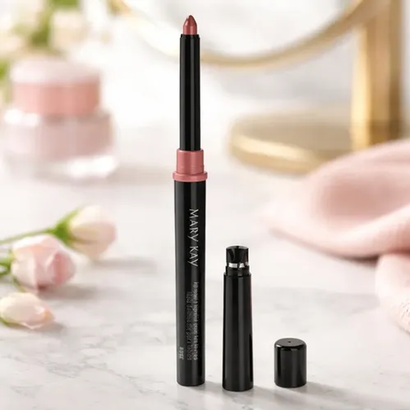 Lápis Retrátil Rose Labios À Prova D'água Mary Kay