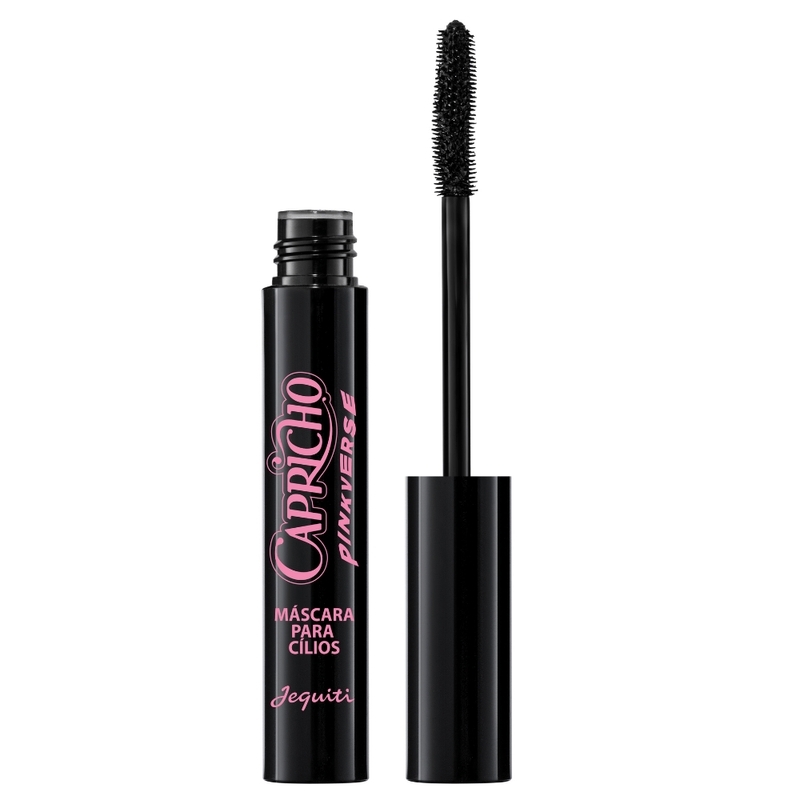 Mascara Para Cilios Capricho Pinkverse Jequiti Preta 4ml