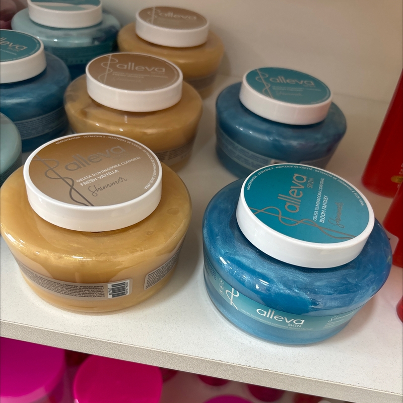 Geleia Iluminadora Corporal Alleva Shimmer