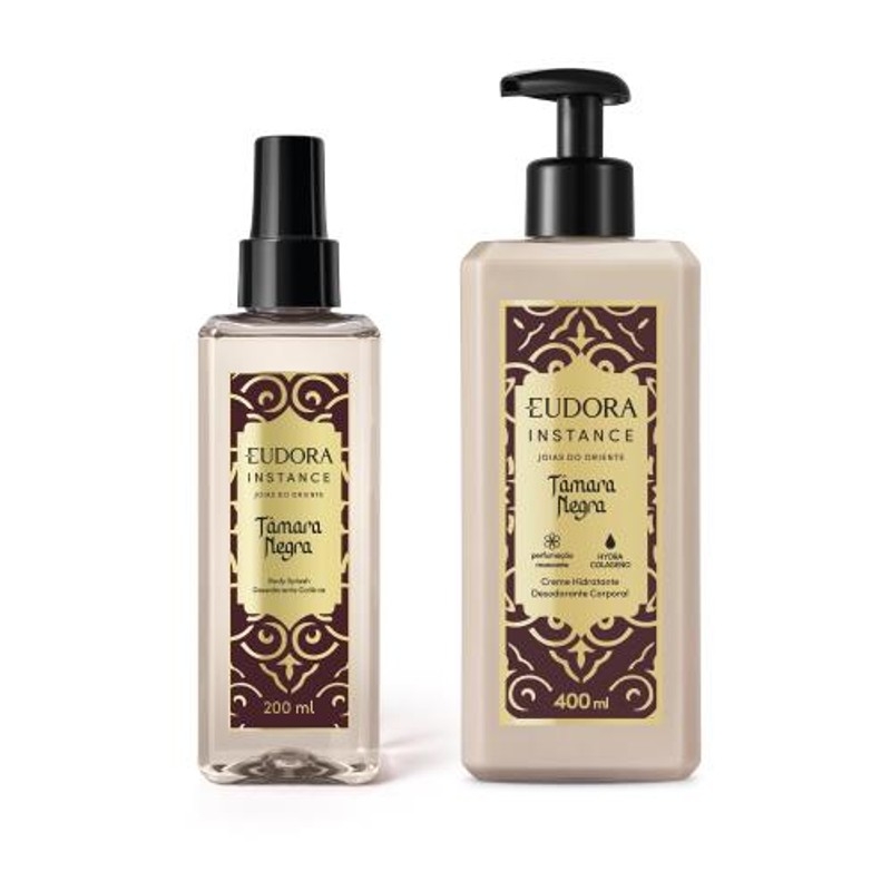 Combo Instance Tamara Negra Body Splash + Hidratante