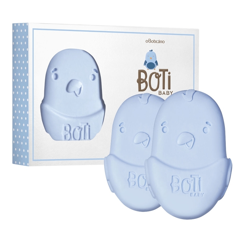 Cx Sabonete Boti Baby Lua 2 Unidades 85G