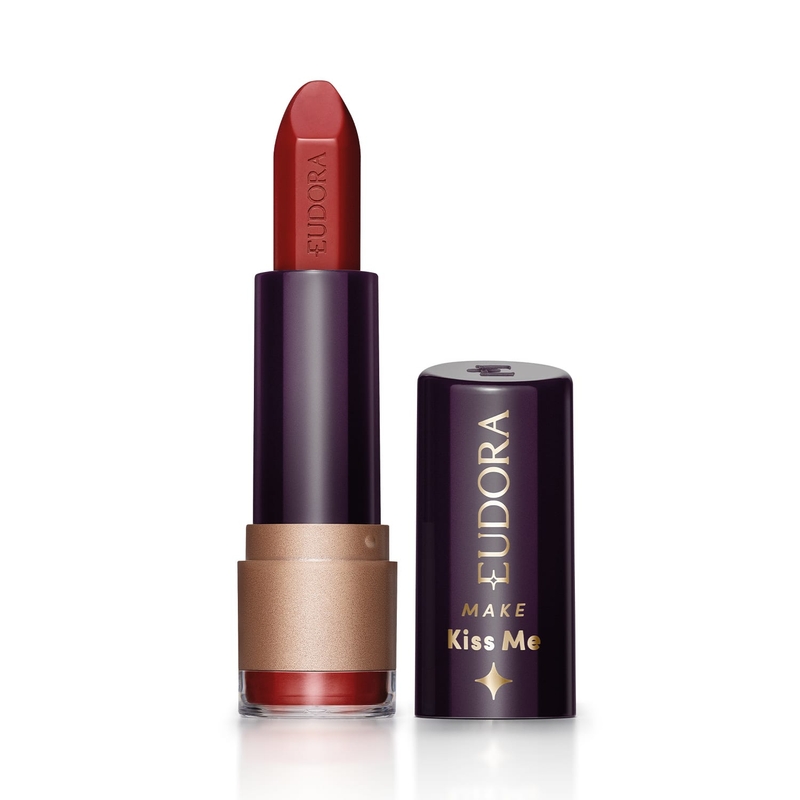 Batom Matte Vermelho Moderno Eudora Kiss Me 3,7g