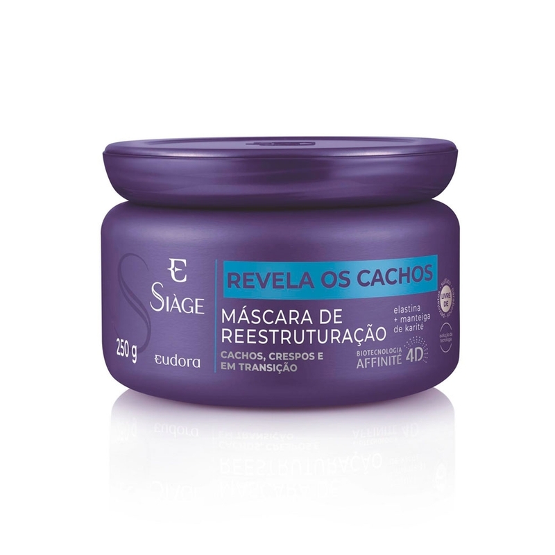 Máscara Capilar Siàge Revela Os Cachos 250G (Nova Versão)