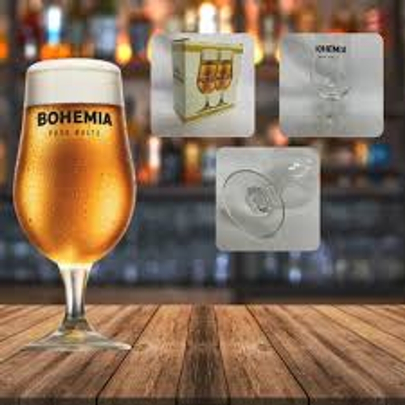 Taça Para Cerveja Bohemia Pilsen 380ml