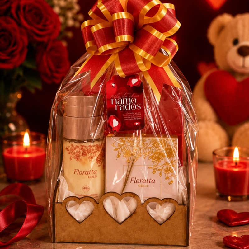 Kit Floratta Gold Perfume e Hidratante