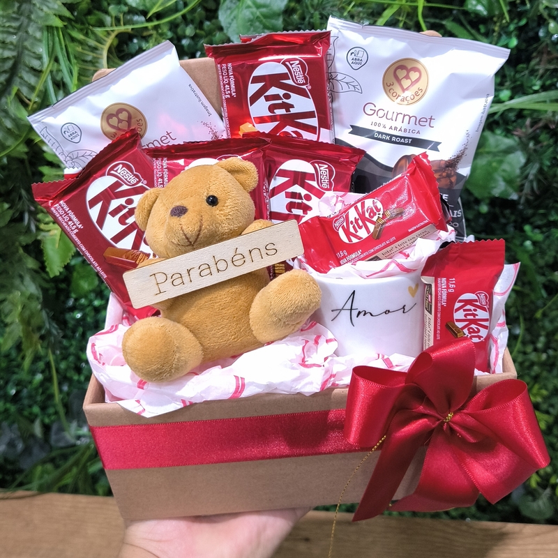 Box Kitkat Café E Amor