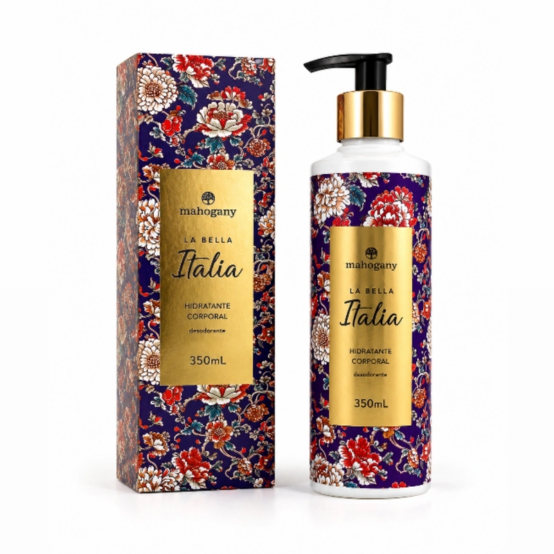 Hidratante Corporal La Bella Italia Mahogany 350 ml