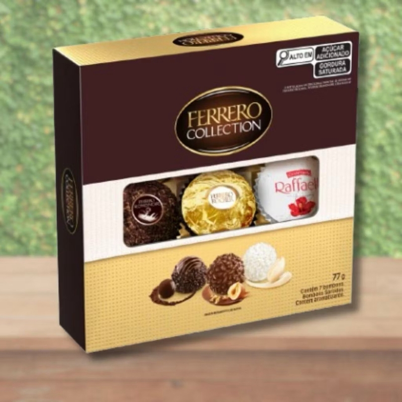 Bombom Ferrero Rocher Collection Com 7 Unidades
