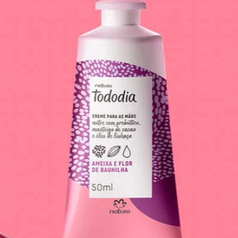 Creme para Mãos Ameixa e Flor de Baunilha