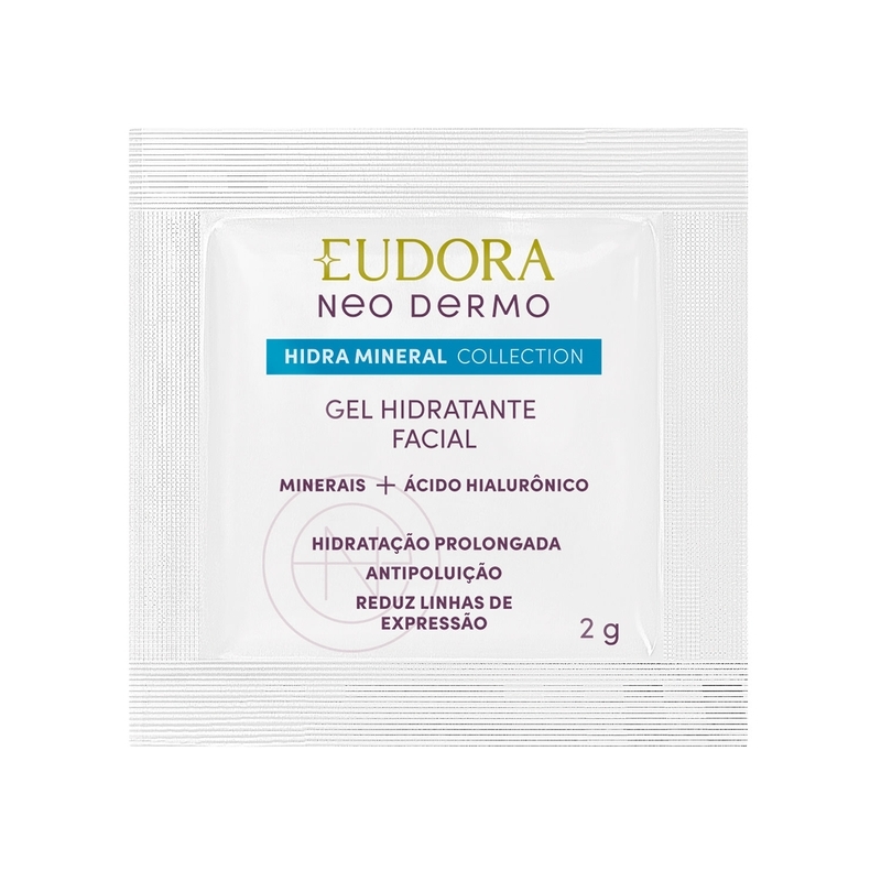 Sachê Gel Hidratante Facial Neo Dermo Hidra Mineral Collection 2G