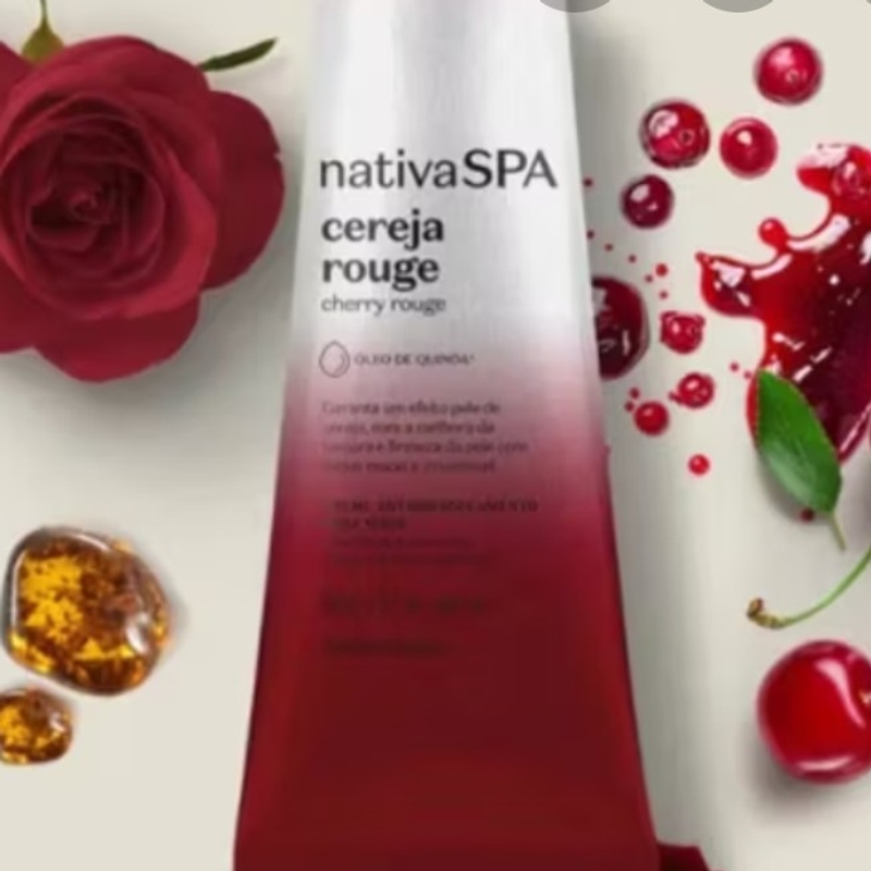 Hidratante para mãos Cereja Rouge Nativa SPA