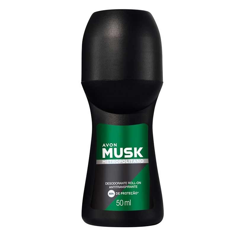 Desodorante Antitranspirante Roll-On Musk Metropolitano