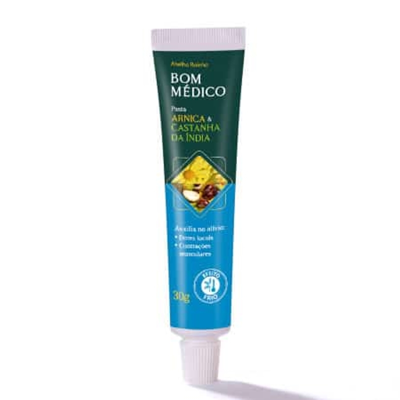 Bom Medico Pasta Arnica e Castanha da India 30 G