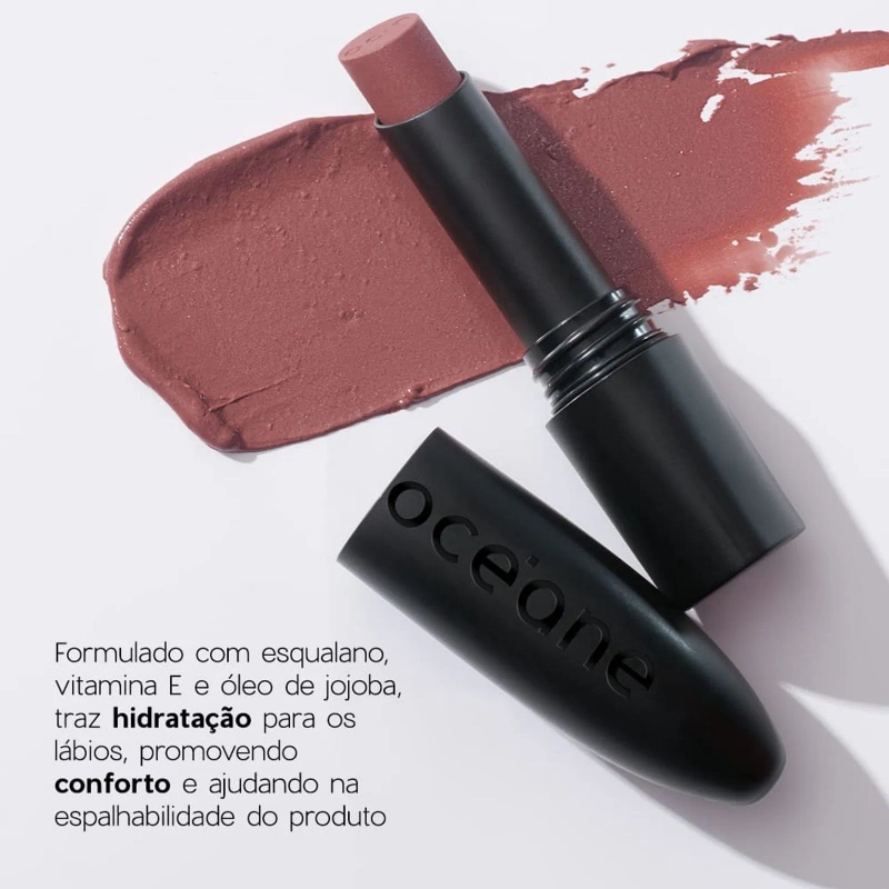 Batom Rosa Claro Cremoso - The Lipstick Rosemary Océane Edition 3,2g - foto 4