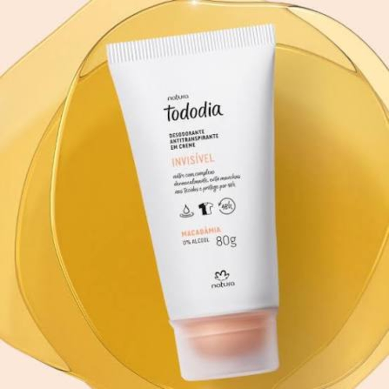 Desodorante Antitranspirante em Creme Tododia Macadâmia 80 g - foto 2