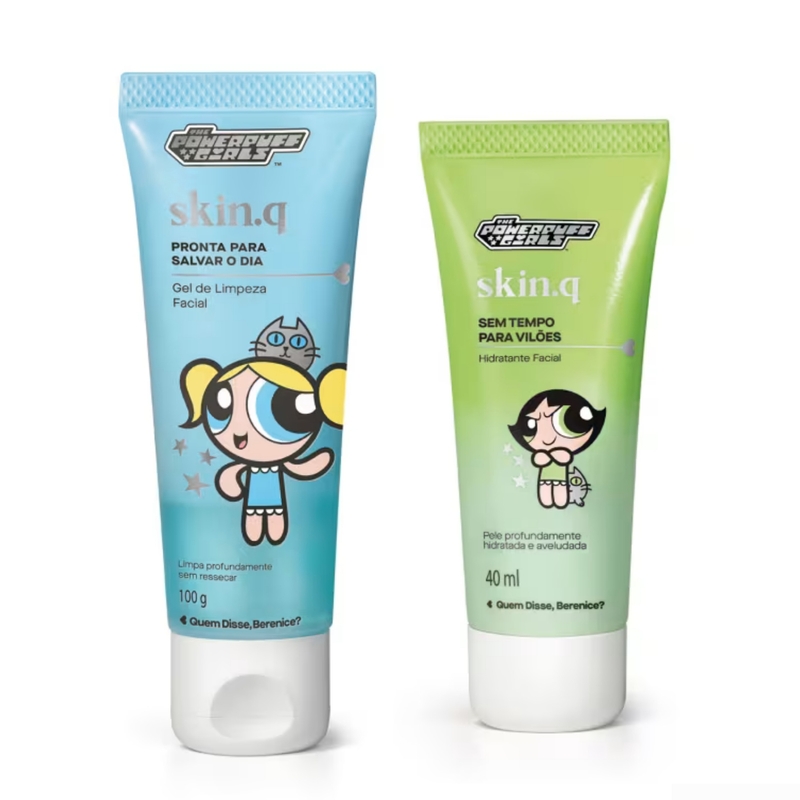 Combo Presente Skincare Poderoso QDB As Meninas Super Poderosas - Oferta Válida Apenas No Pix